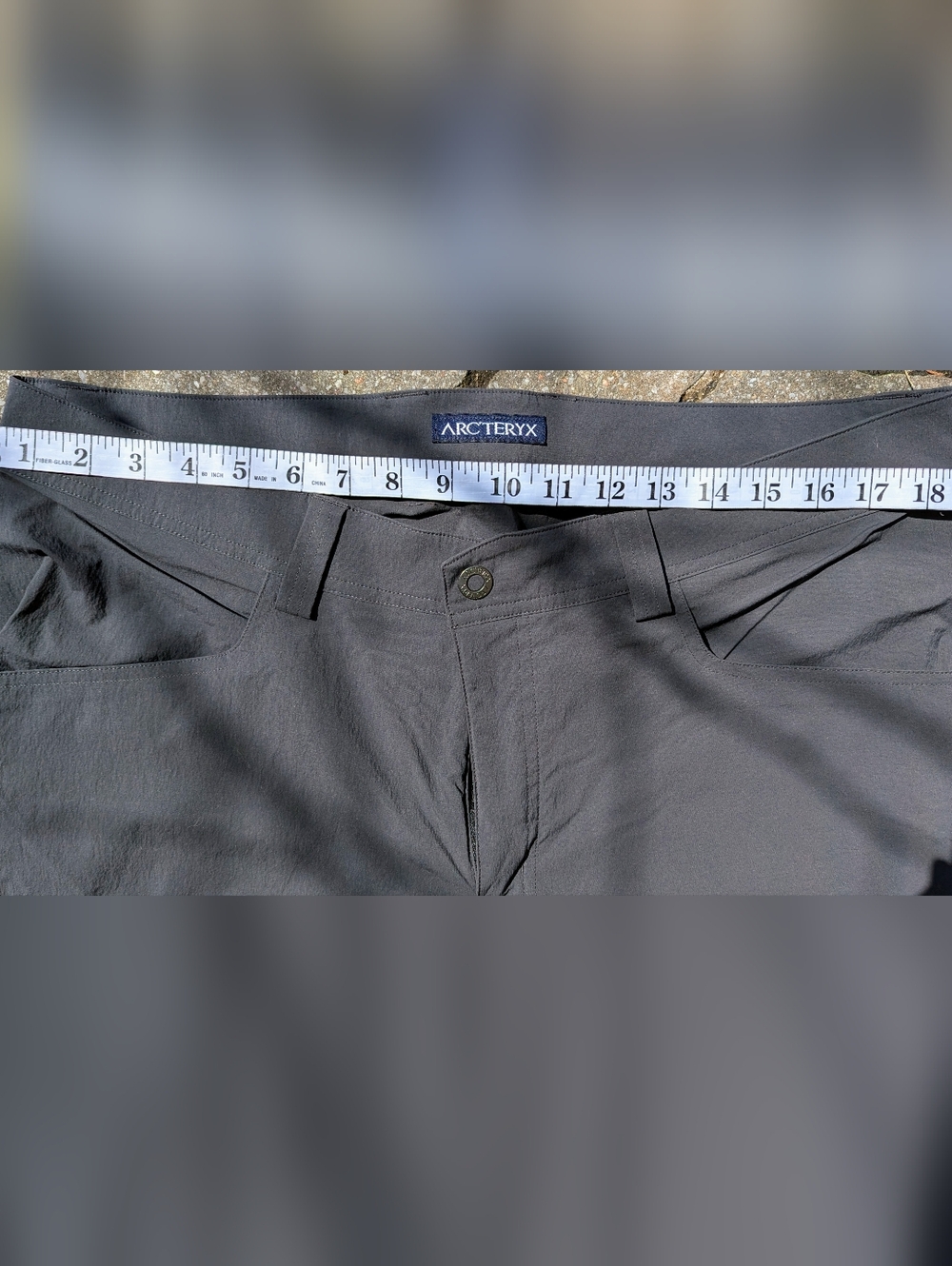Arc’teryx Lightweight Hiking Pants Quick Dry Grey Size 36 / Pantalon Arc’teryx - Picture 6 of 8